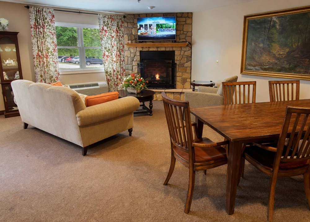 Living and dining at the Meadows in Montoursville